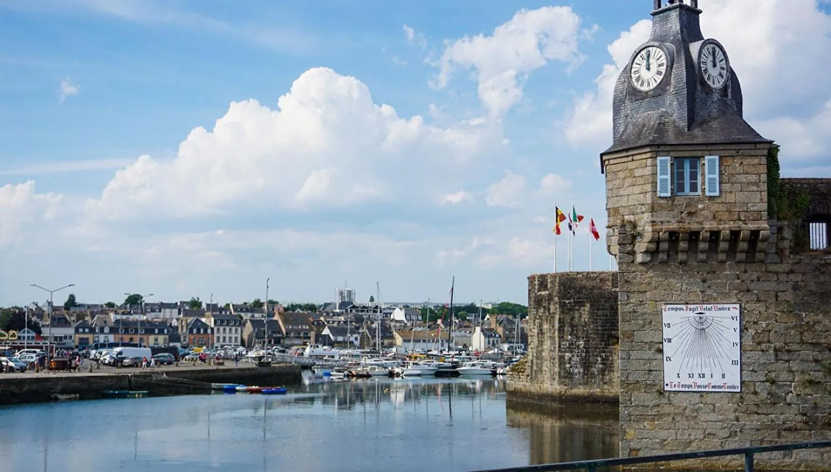 -Porto- Elegant T3 Avec Vue Sur La Ville-Close Concarneau 0*,